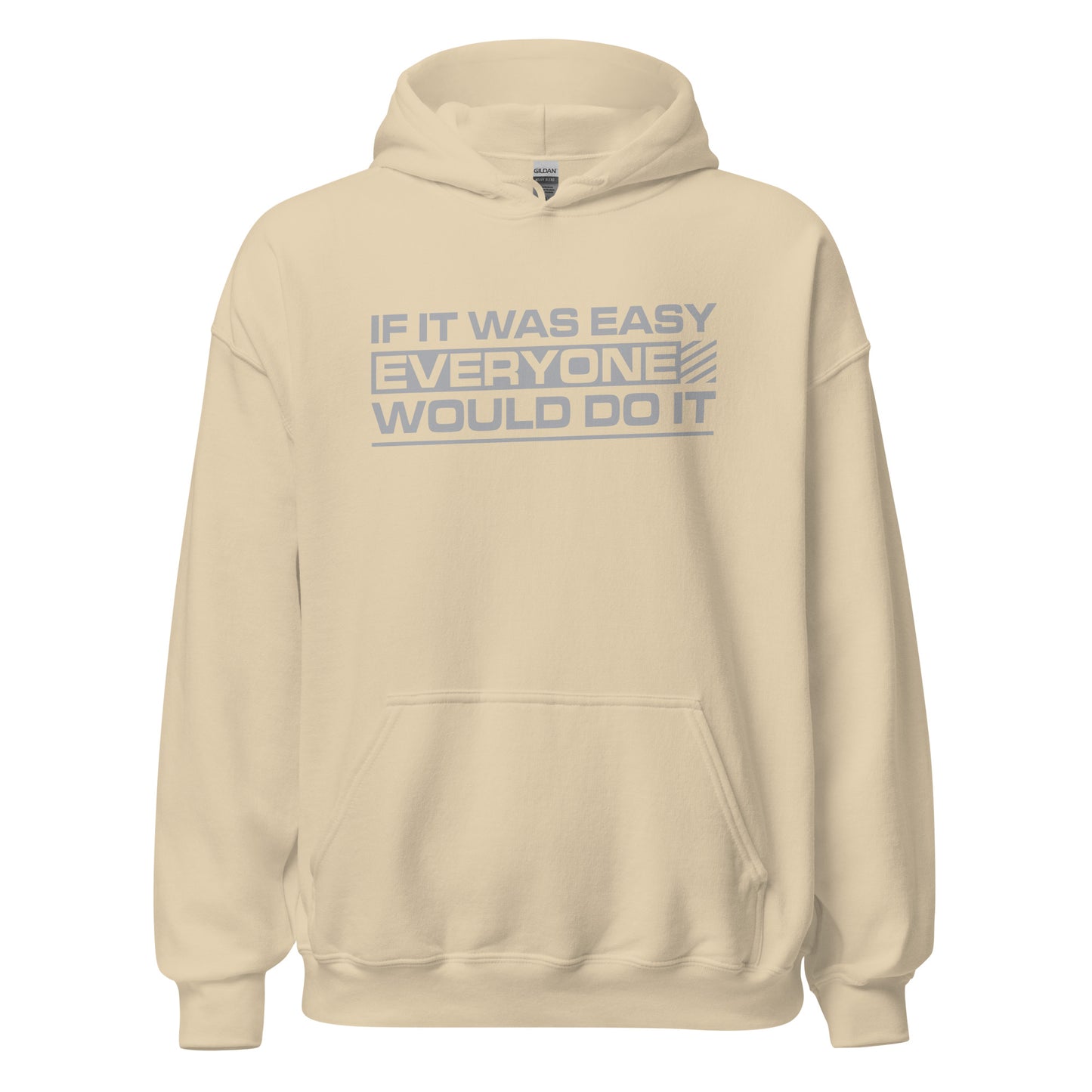If it was easy, everyone would do it